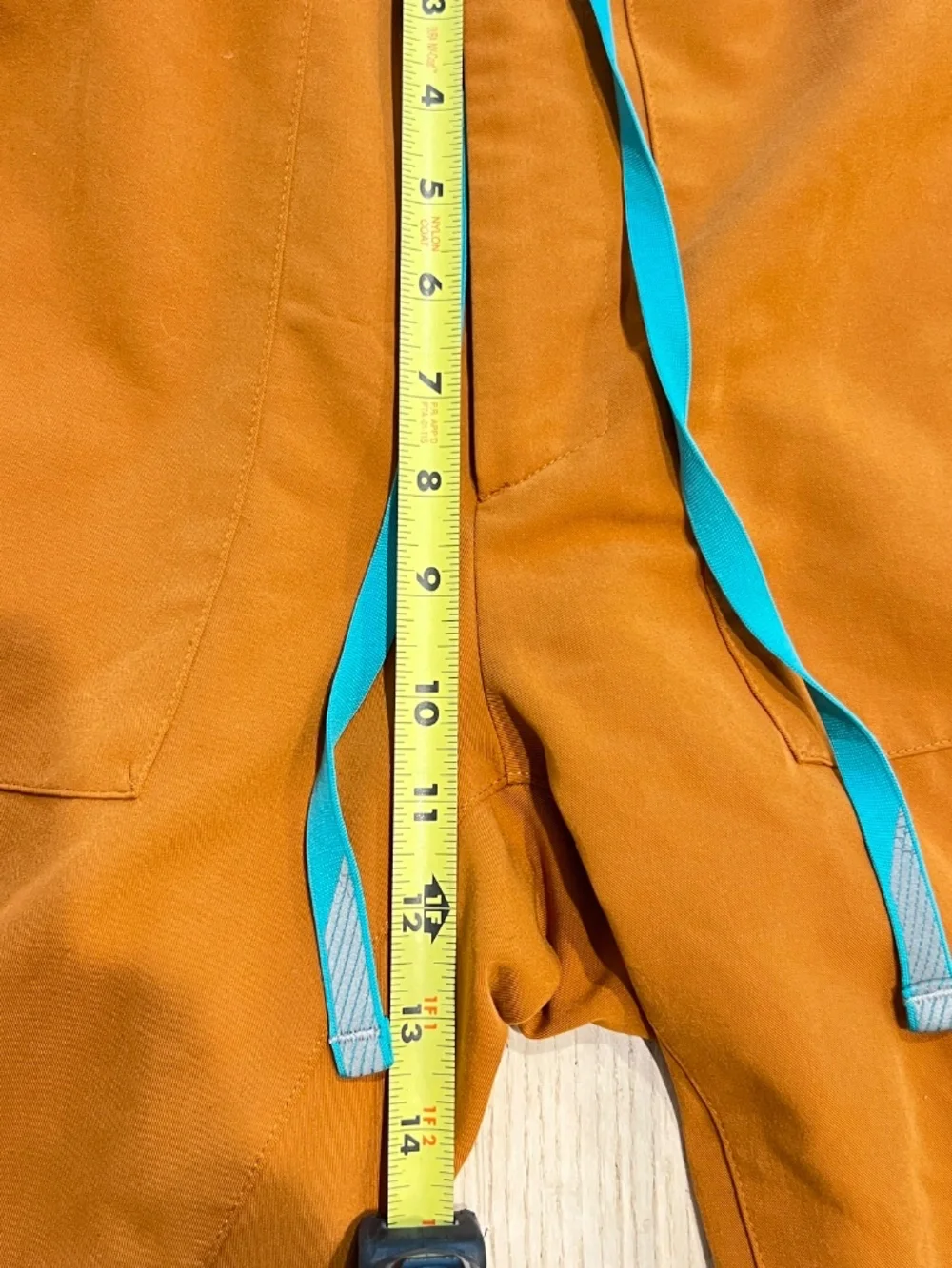 FIGS Men’s Cargo Scrub Pants Orange brown Straight Leg medical nurse size S/S
